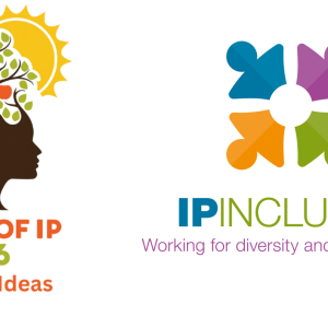 Summer of IP logo and IP Inclusive logo